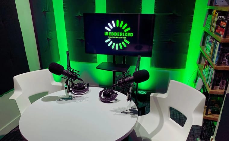 Webberized — podcast studio in Omaha