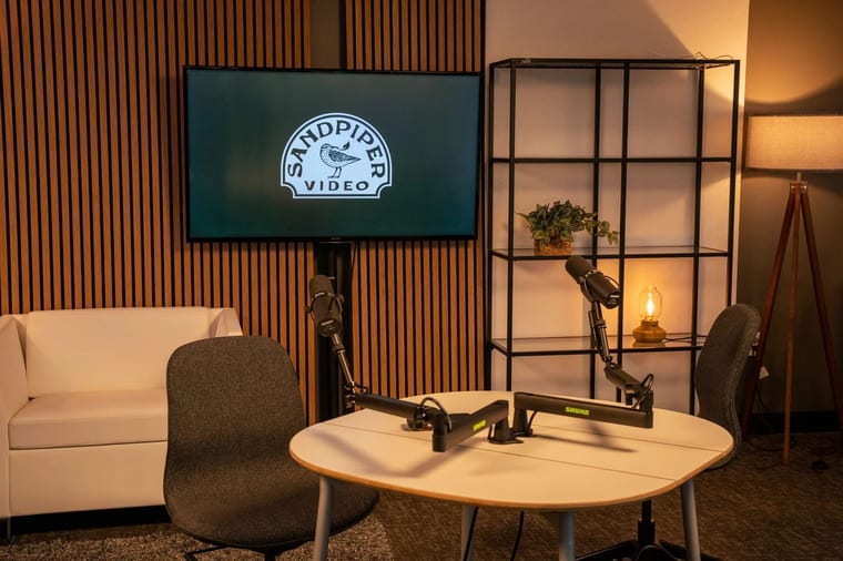 Sandpiper Video — podcast studio in Seattle